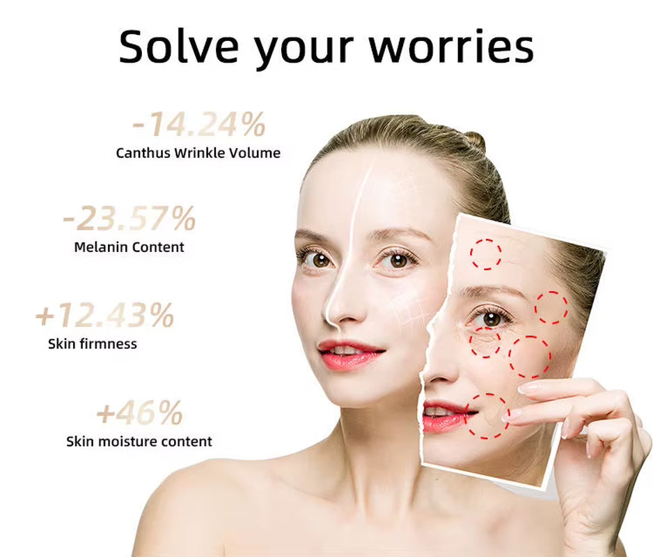Beauty Silicone Led Red Light Therapy Facial Mask Device and Neck Led Mask for Face Led Mask Face