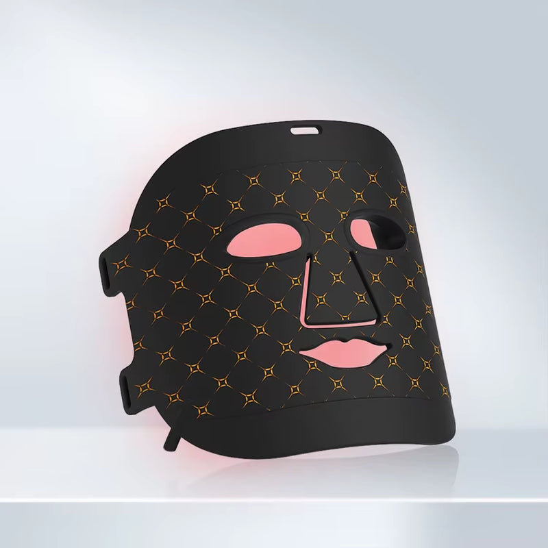 Beauty Silicone Led Red Light Therapy Facial Mask Device and Neck Led Mask for Face Led Mask Face